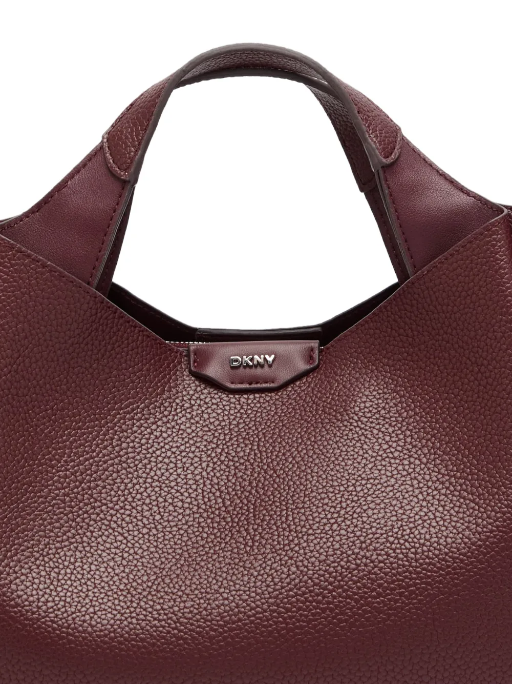 DKNY Willa shopper met bewerkte handgreep Bruin