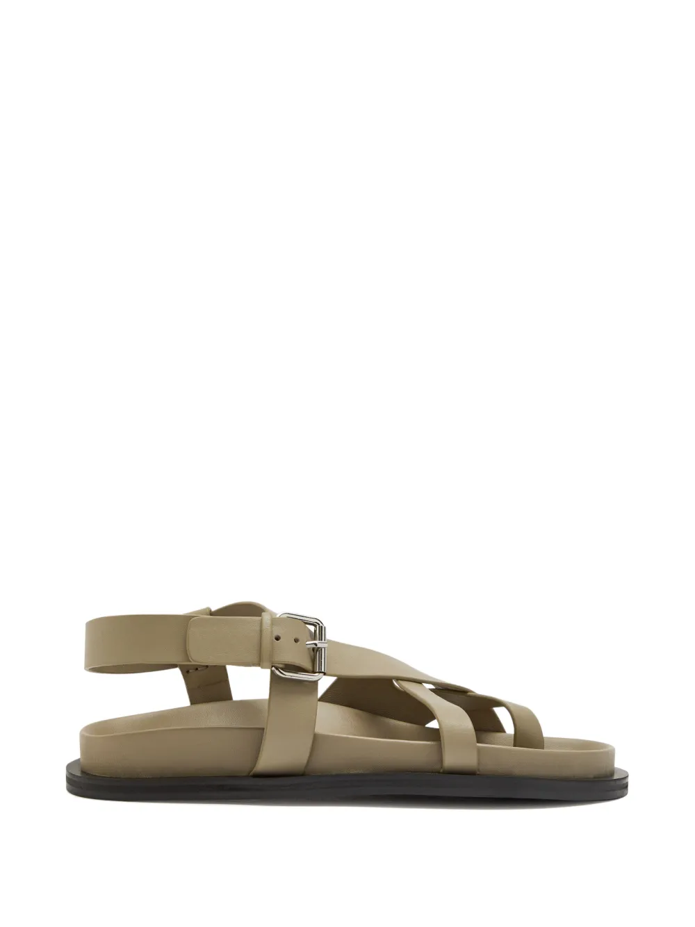 A.EMERY Sandalen met gespbandje Beige