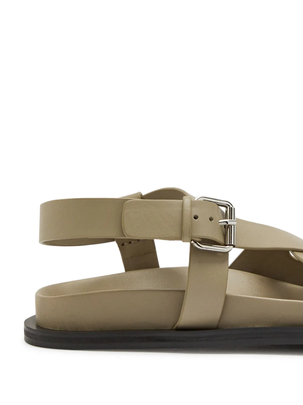 A.EMERY Sandalen met gespbandje Beige