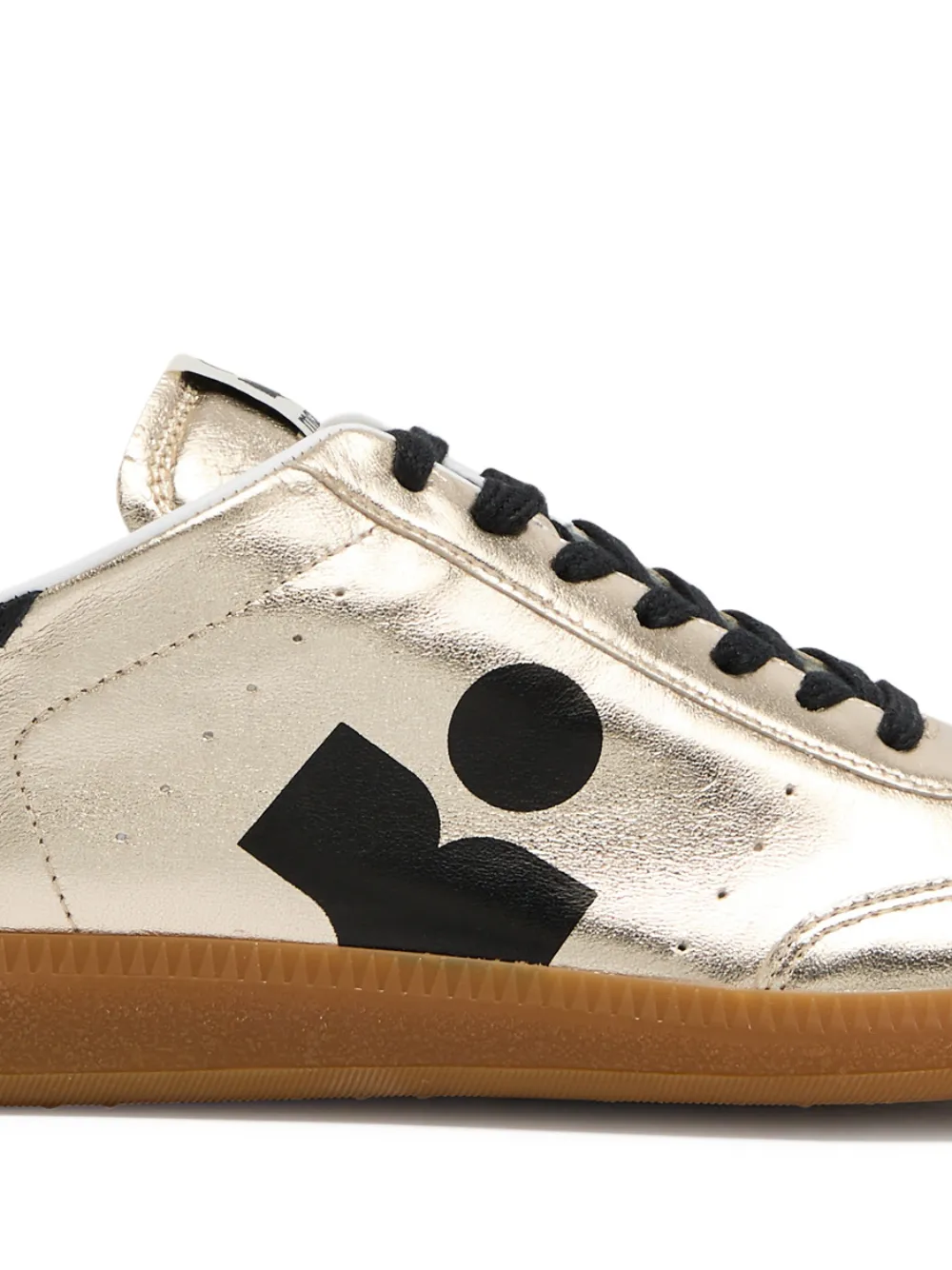 ISABEL MARANT Kaycee sneakers met logodetail - Goud