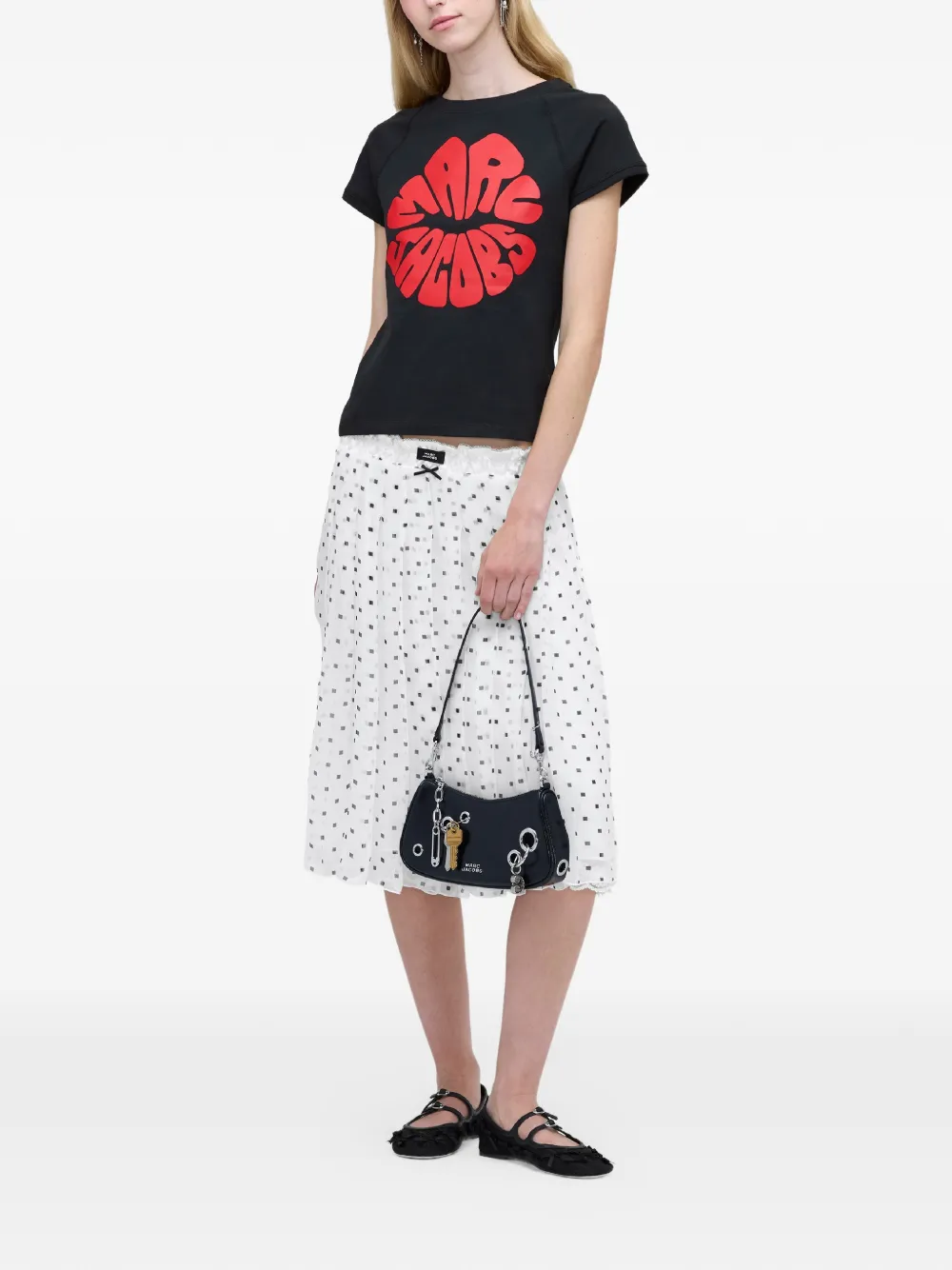  Marc Jacobs Logo-detail T-shirt - Black 