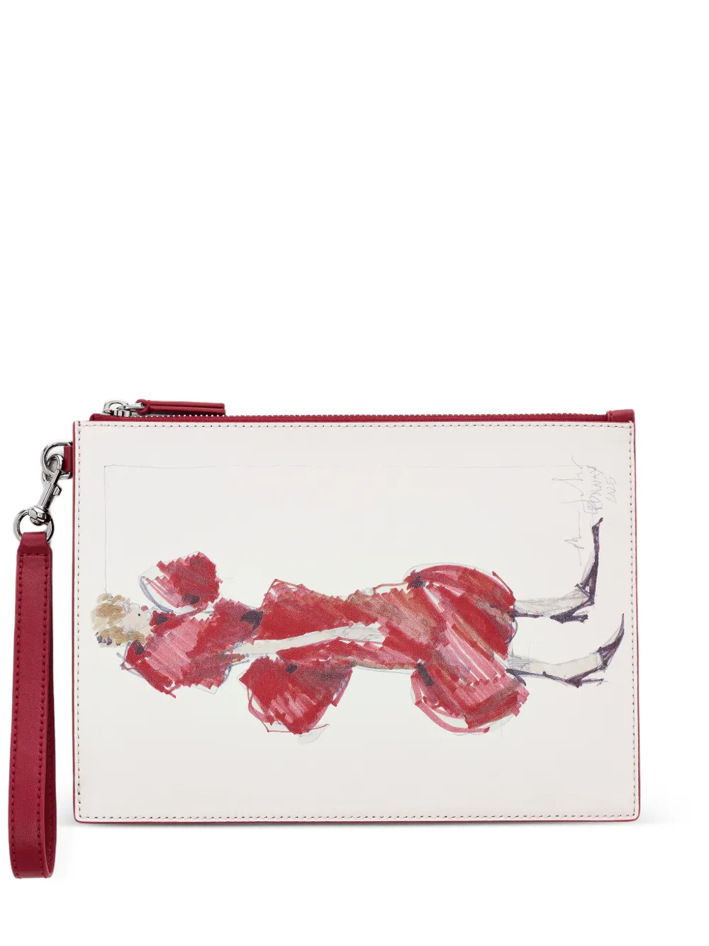 Marc Jacobs Portafoglio con stampa - Rosso