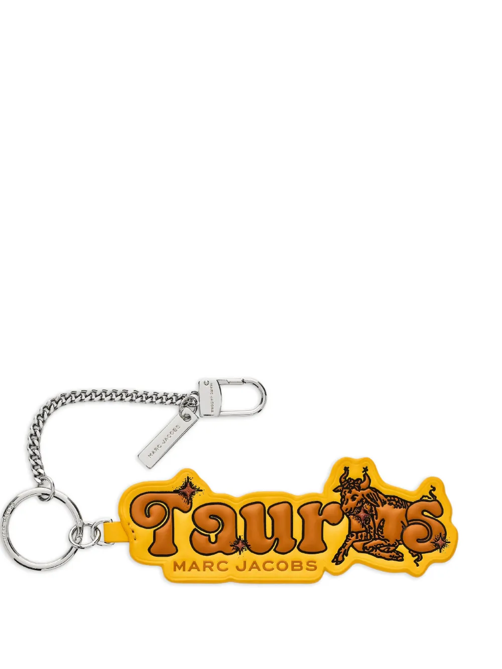 Marc Jacobs silicone zodiac bag charm keychain