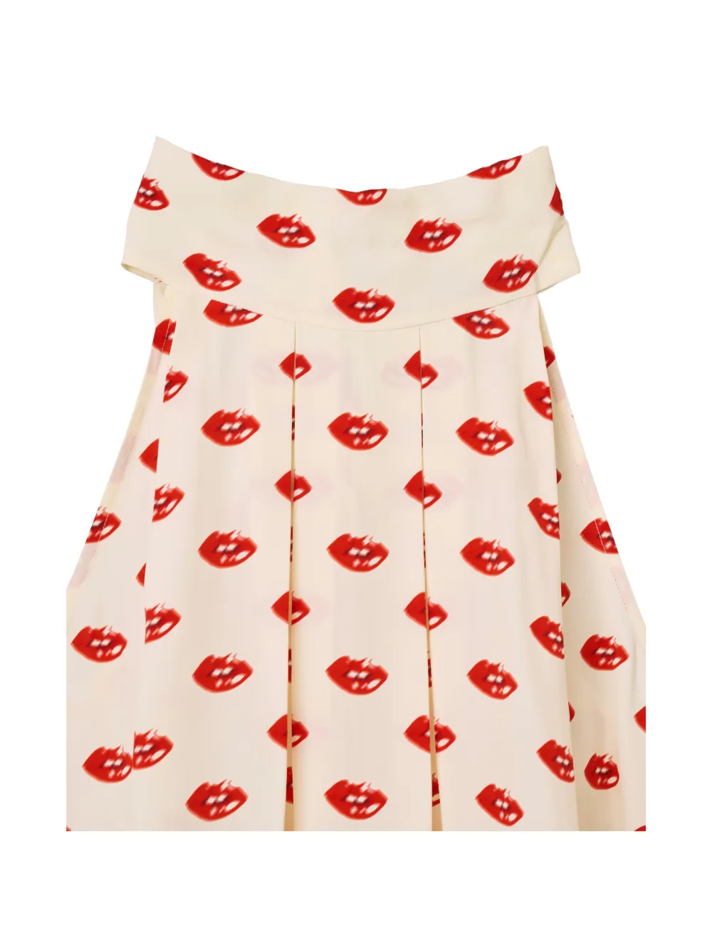 Marc Jacobs Haltertop met print Beige