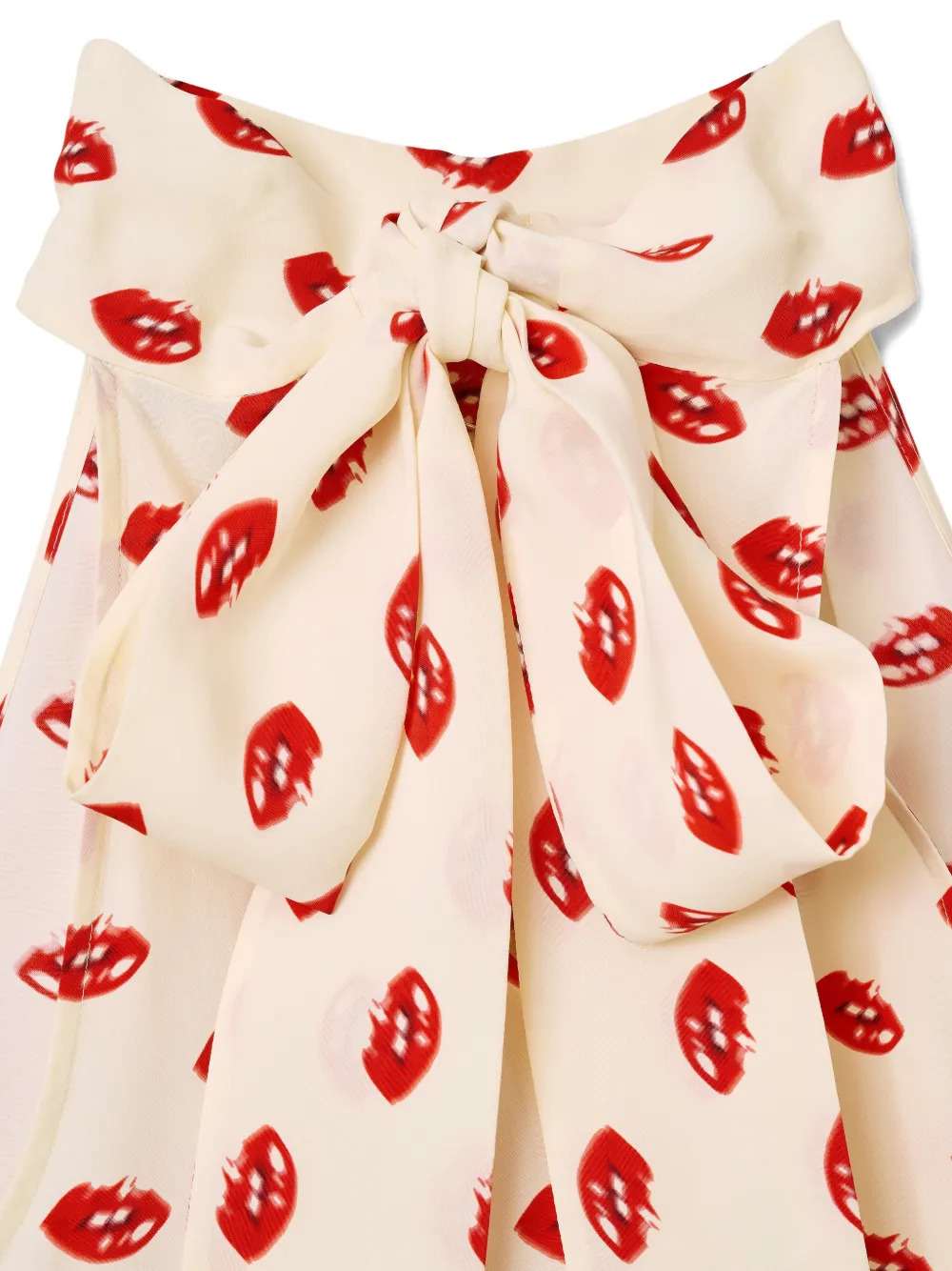 Marc Jacobs Haltertop met print Beige