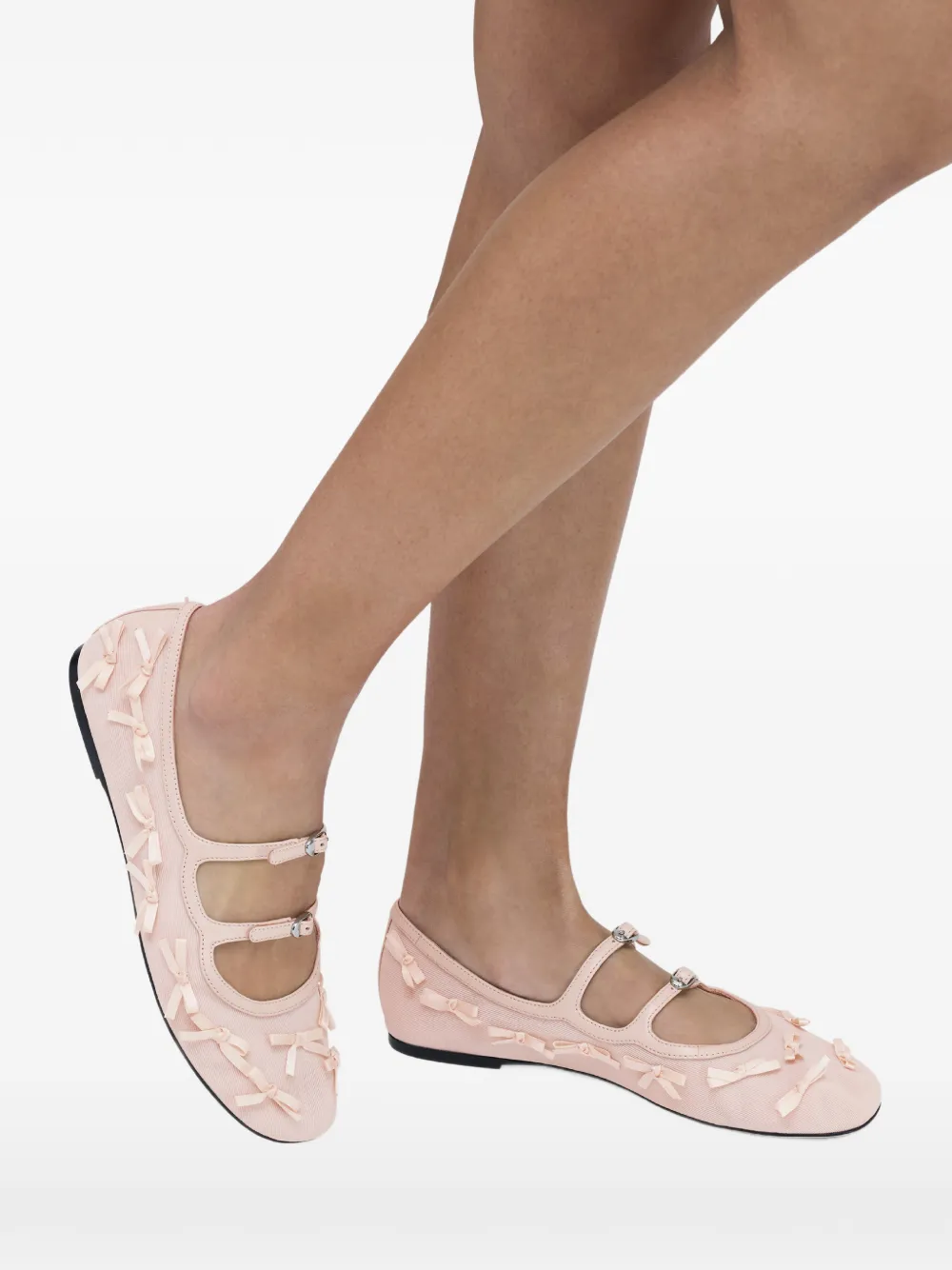 Marc Jacobs The Kiki ballerina's met strikdetail Roze