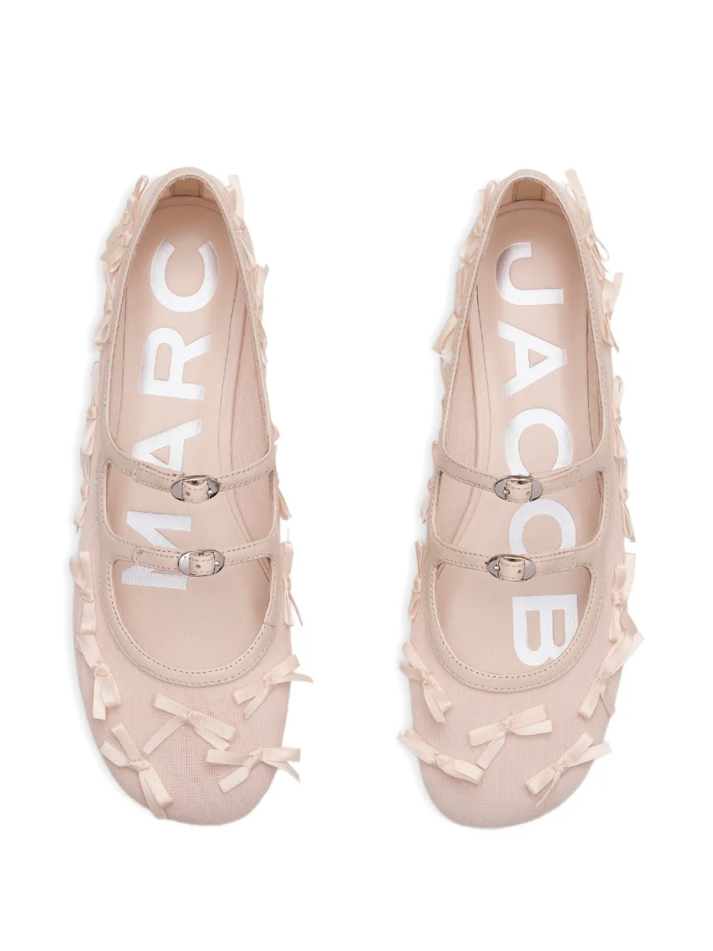 Marc Jacobs The Kiki ballerina's met strikdetail Roze
