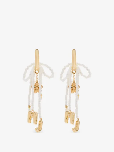 Marc Jacobs The Beaded MJ Balloon earrings