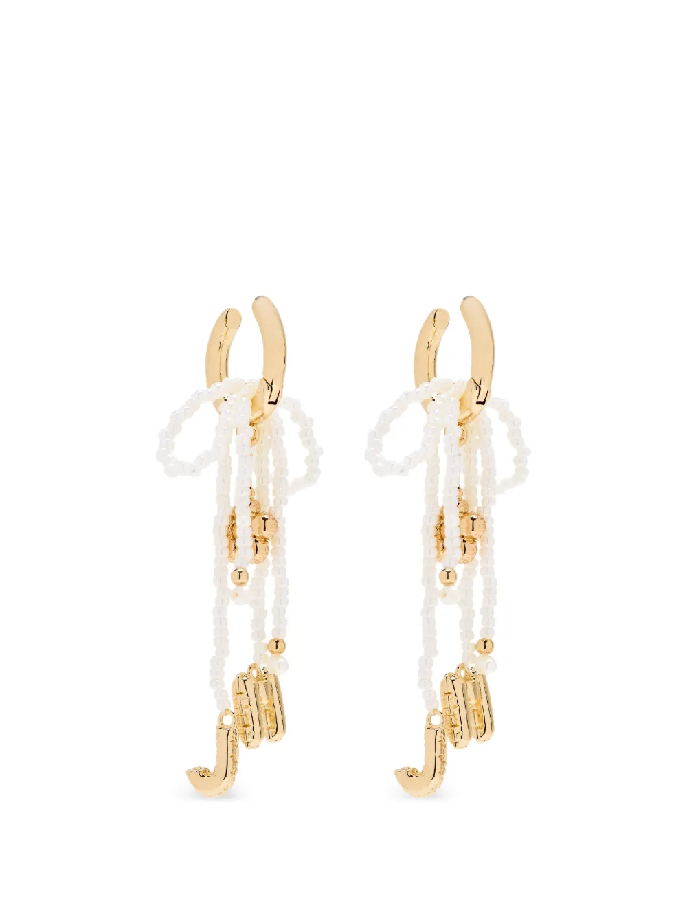  Marc Jacobs The Balloon Beaded Earrings - Gold 