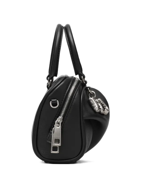 Marc Jacobs The Micro Bauletto Wave Tote Bag | Black | FARFETCH