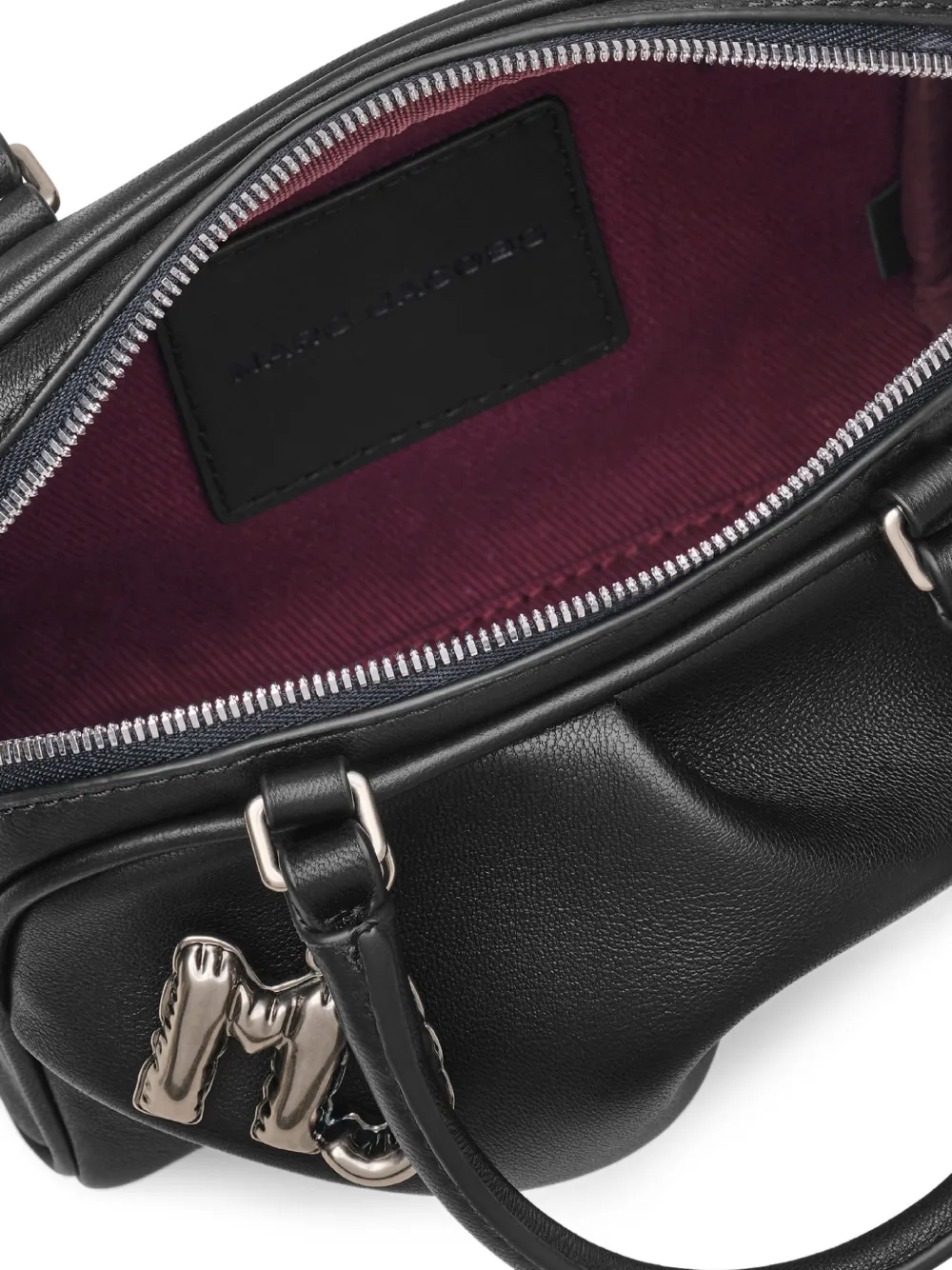 Marc Jacobs The Mini Wave Tote Bag | Black | FARFETCH