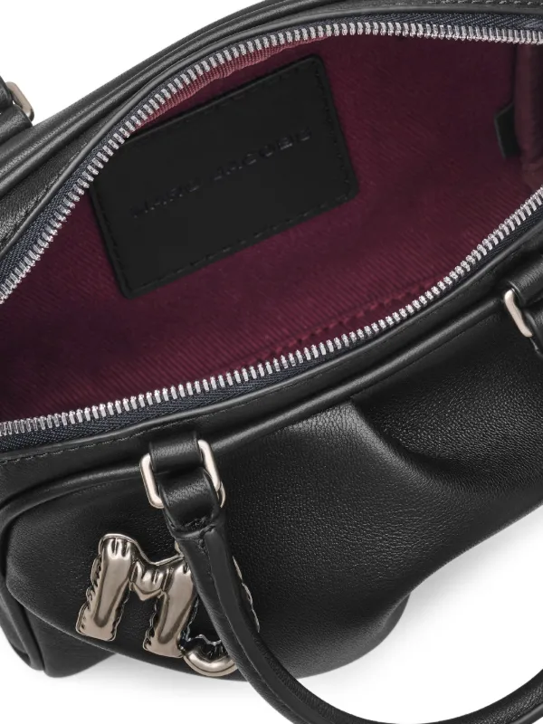 Marc Jacobs The Micro Bauletto Wave Tote Bag | Black | FARFETCH
