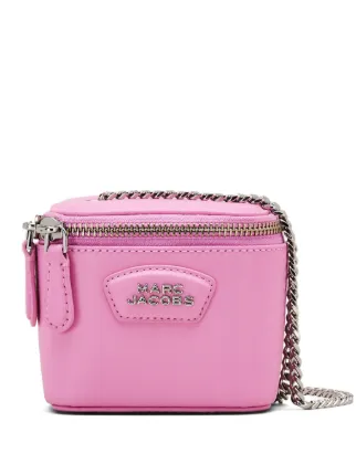 Marc Jacobs Logo Chain Mini vanity-bag | Pink | FARFETCH