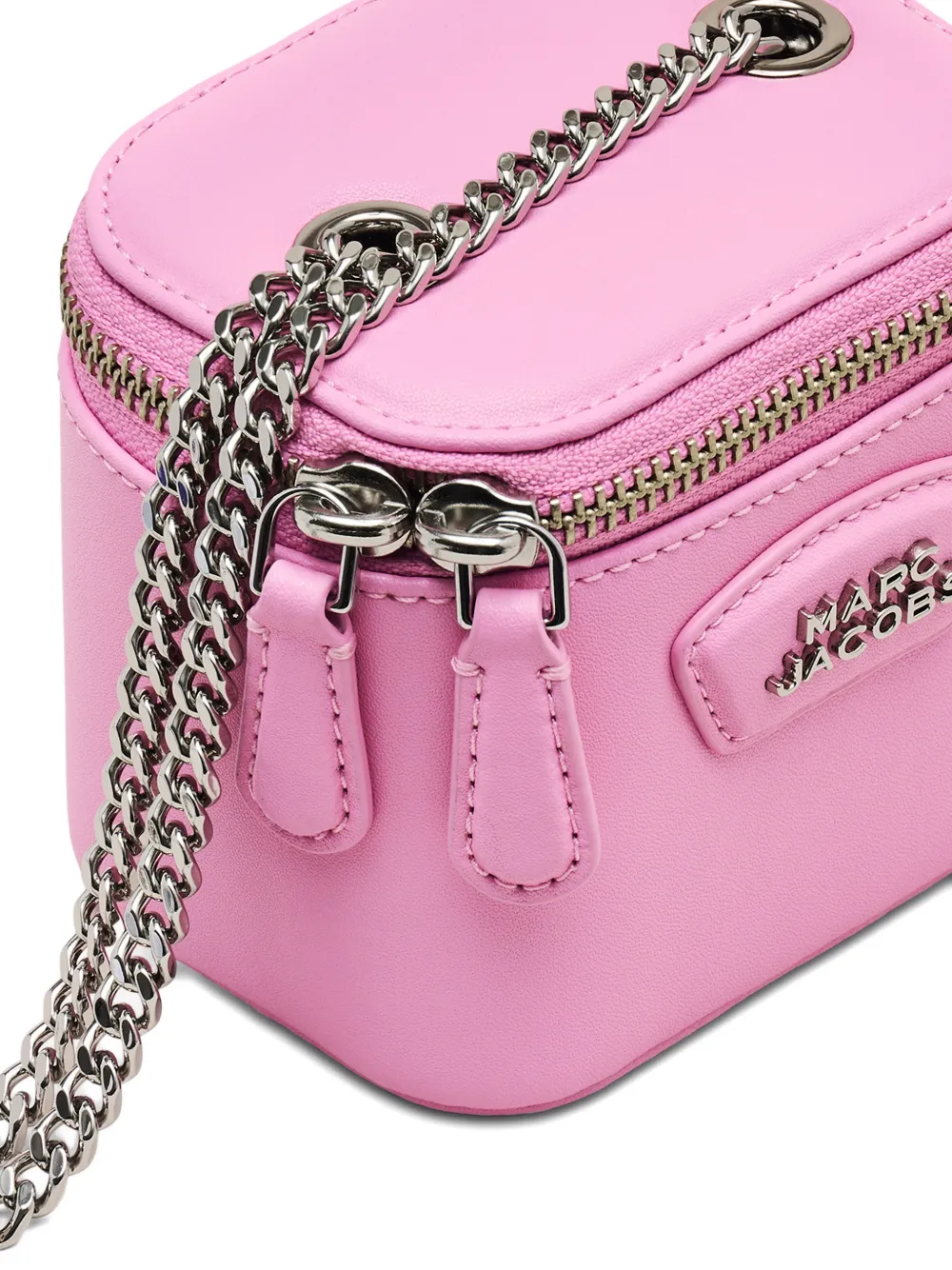 Marc Jacobs Logo Chain Mini vanity-bag | Pink | FARFETCH