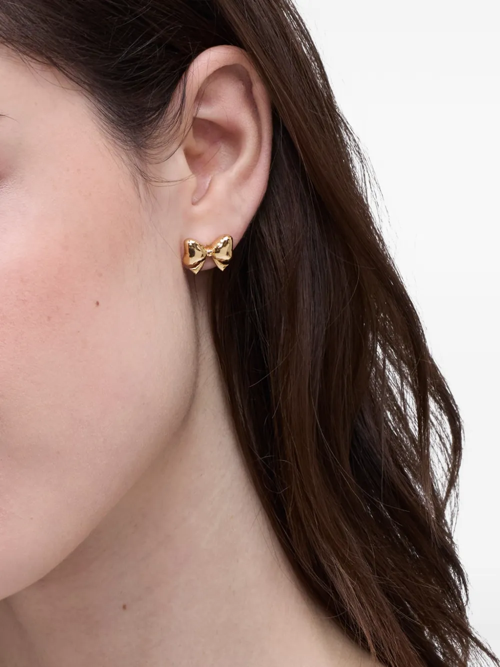  Marc Jacobs Bow-shape Stud Earrings - Gold 