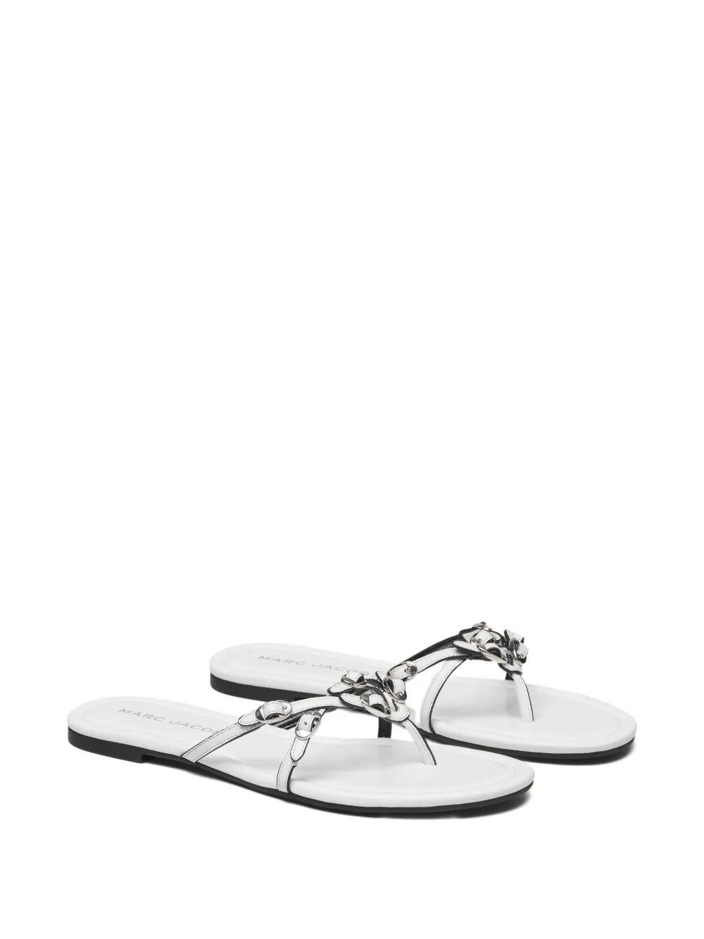 Marc Jacobs The Kiki leren sandalen Wit