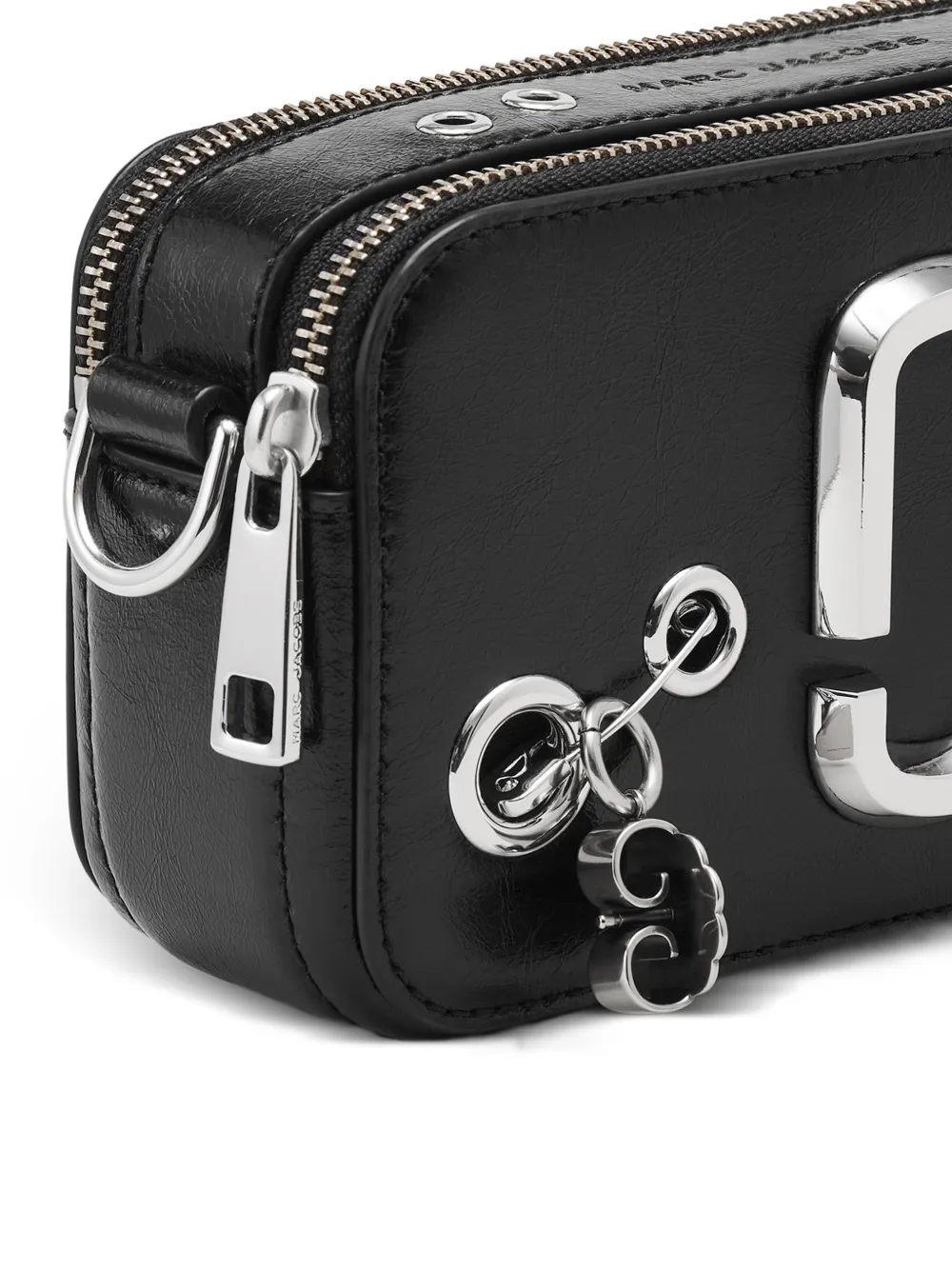 Marc Jacobs Grommet Snapshot schoudertas Zwart