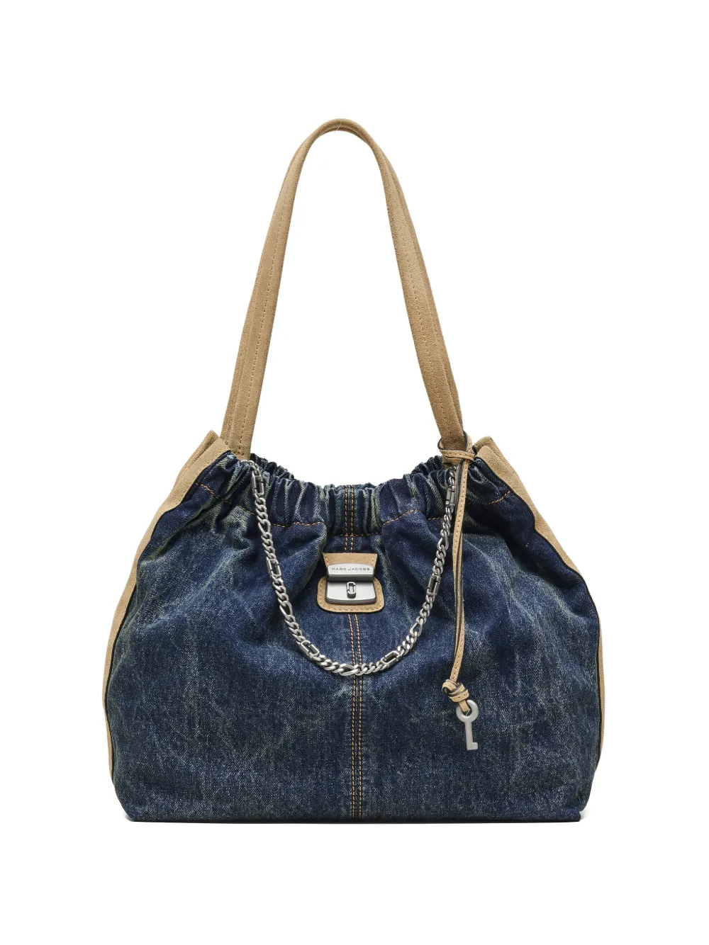 Marc Jacobs Borsa tote Cristina denim - Blu