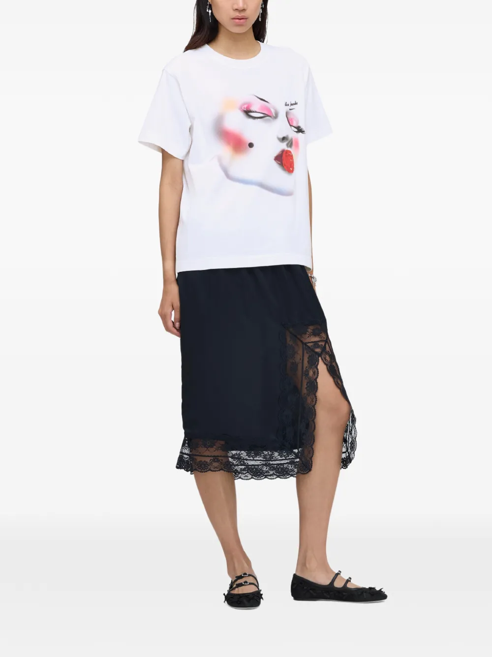  Marc Jacobs Print-detail T-shirt - White 