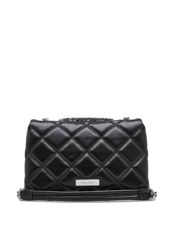 Marc Jacobs The Slim キルティング レザーショルダーバッグ 
