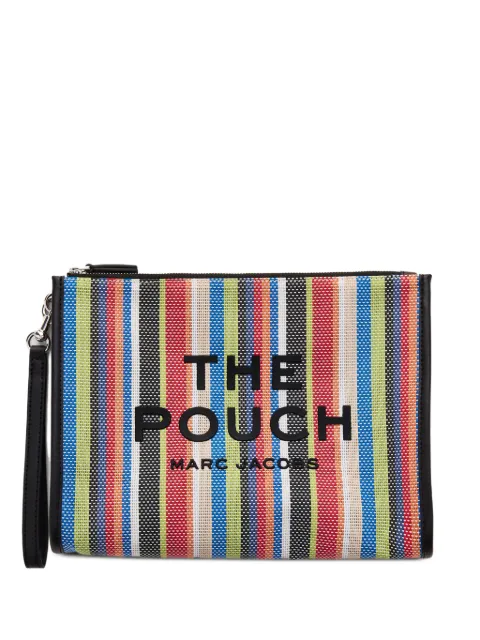 Marc Jacobs striped zip-pouch
