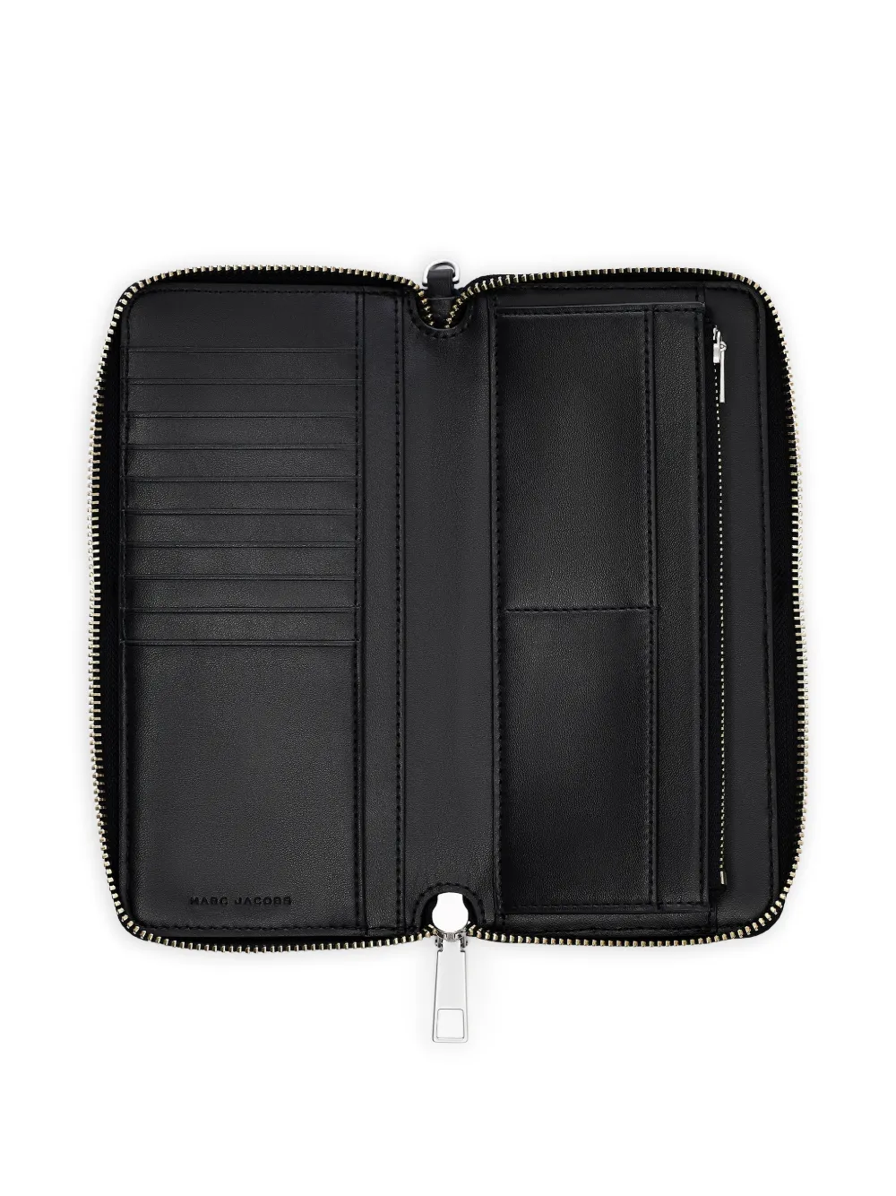 Marc Jacobs Gestreepte canvas portemonnee Blauw