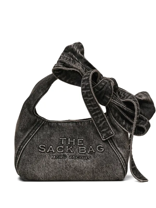 Marc Jacobs The Sack デニム ハンドバッグ | ブラック | FARFETCH JP