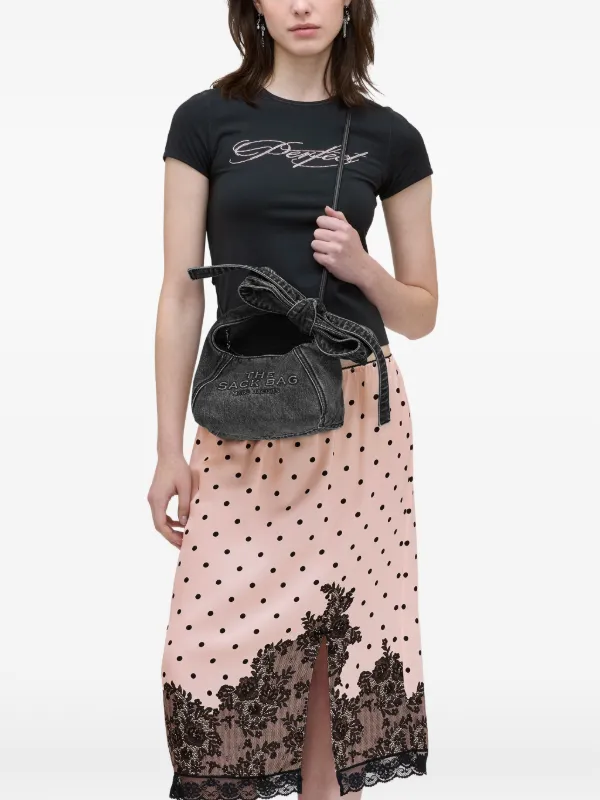 Marc Jacobs リボンディテール ハンドバッグ | ブラック | FARFETCH JP