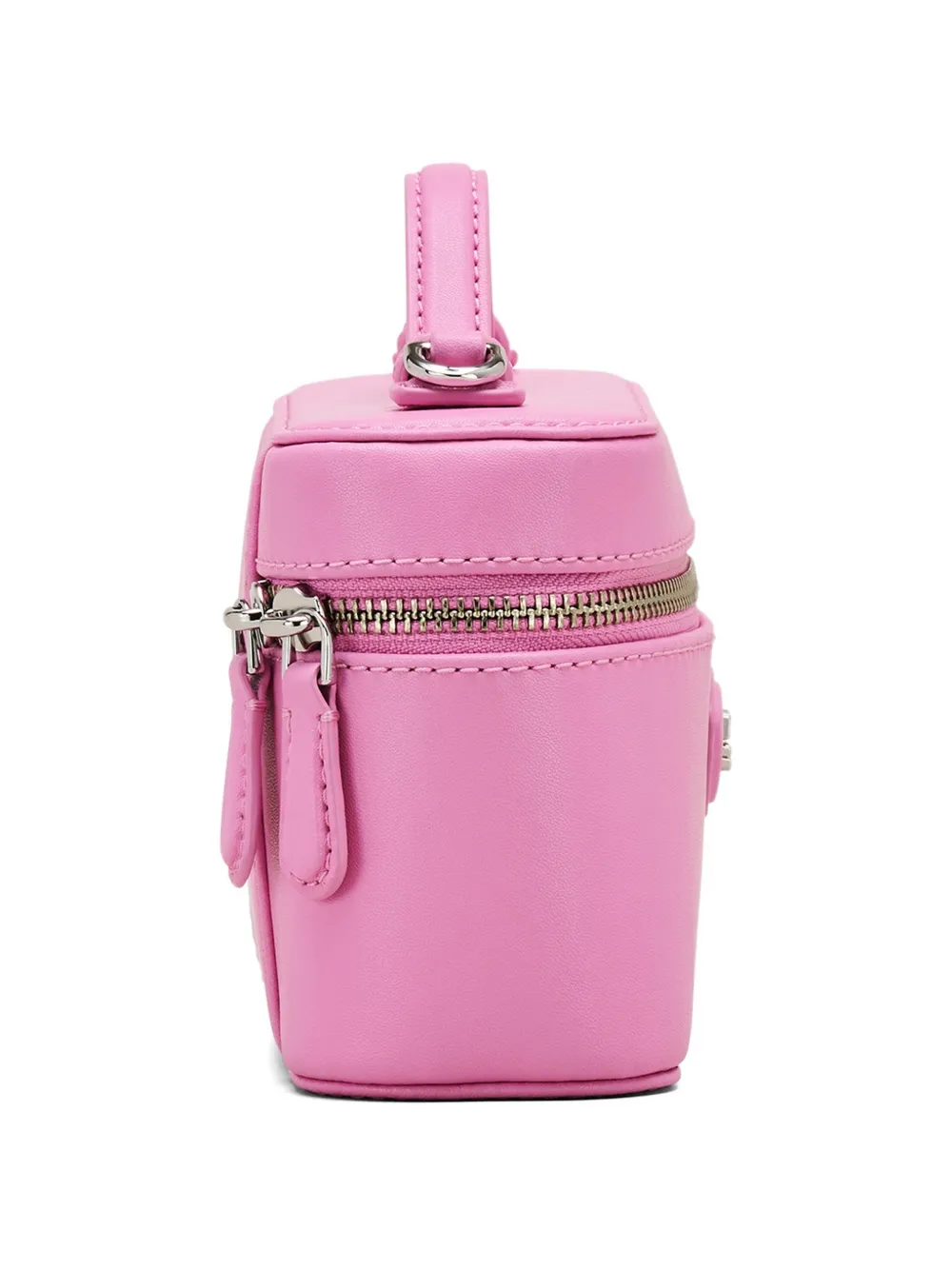 Marc Jacobs Mini logo-zip Leather Bag | Pink | FARFETCH