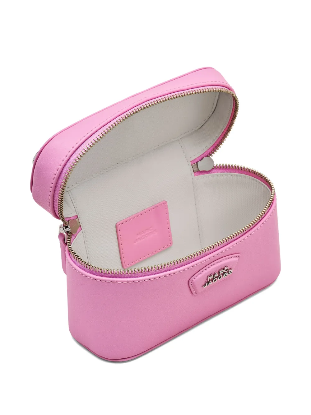Marc Jacobs Mini logo-zip Leather Bag | Pink | FARFETCH