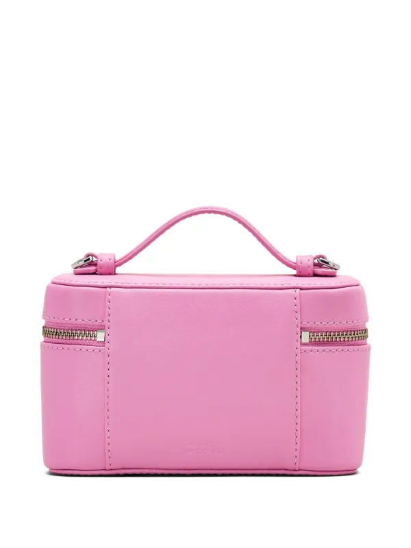 Marc Jacobs Mini logo-zip Leather Bag | Pink | FARFETCH
