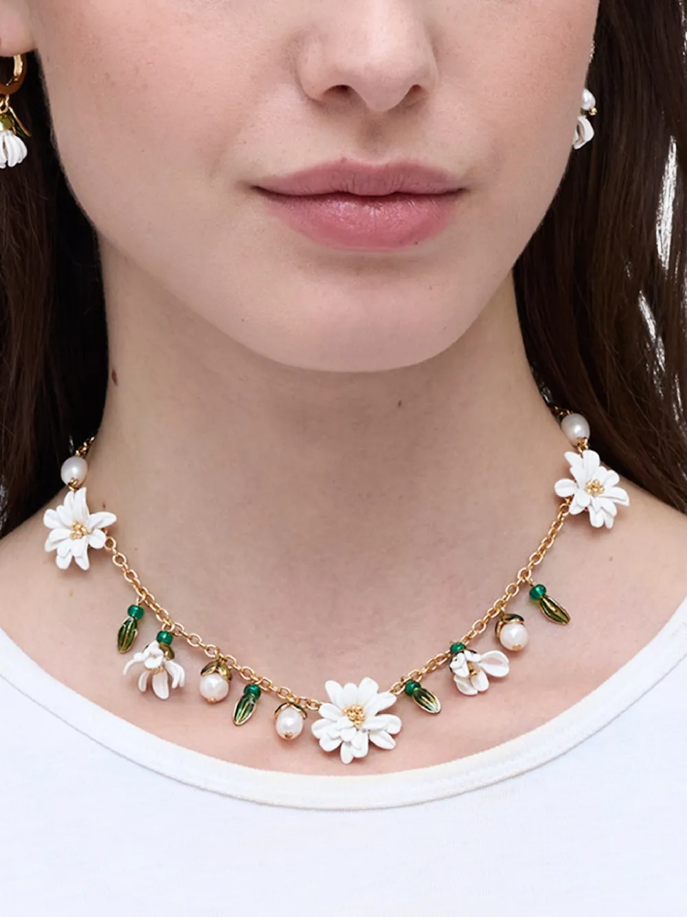  Marc Jacobs The Rooted Daisy Necklace - Gold 