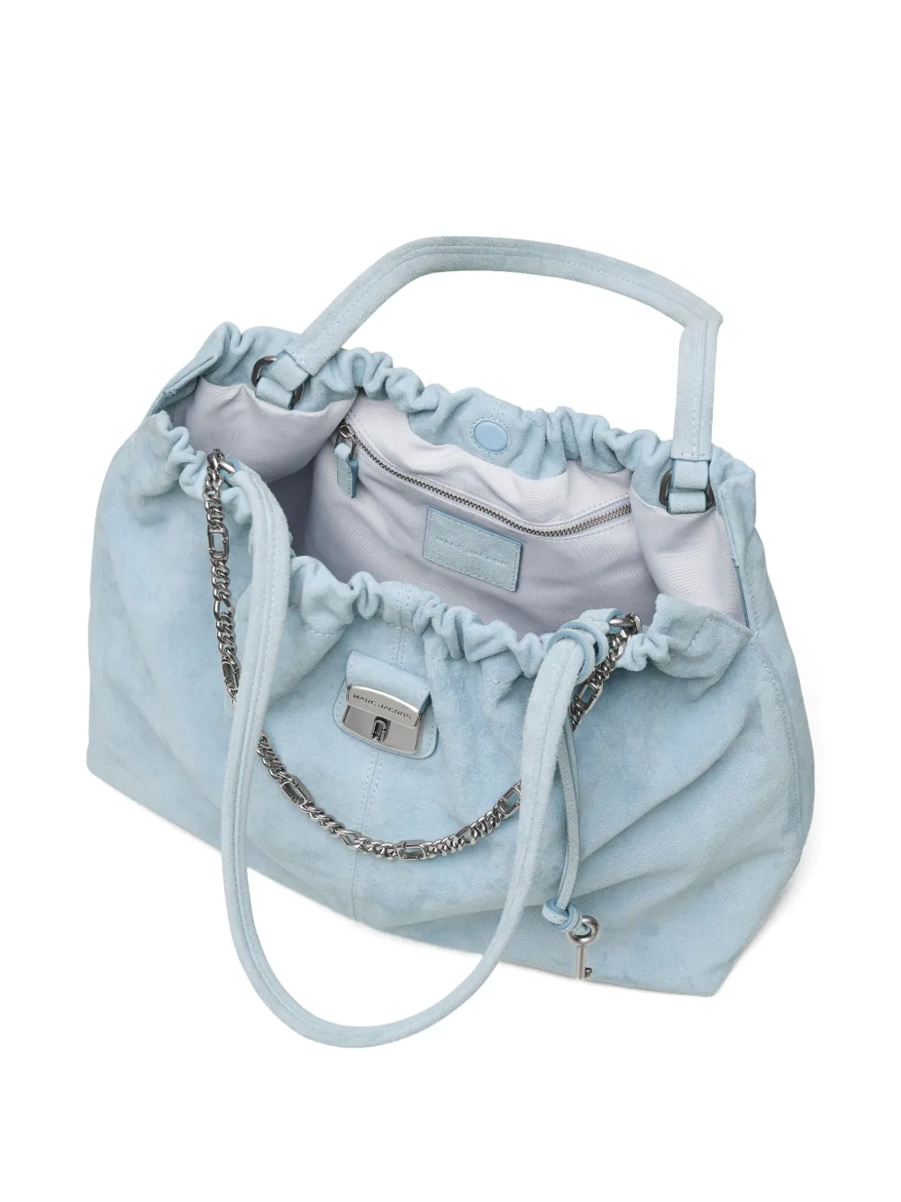 Marc Jacobs The Cristina suède shopper Blauw