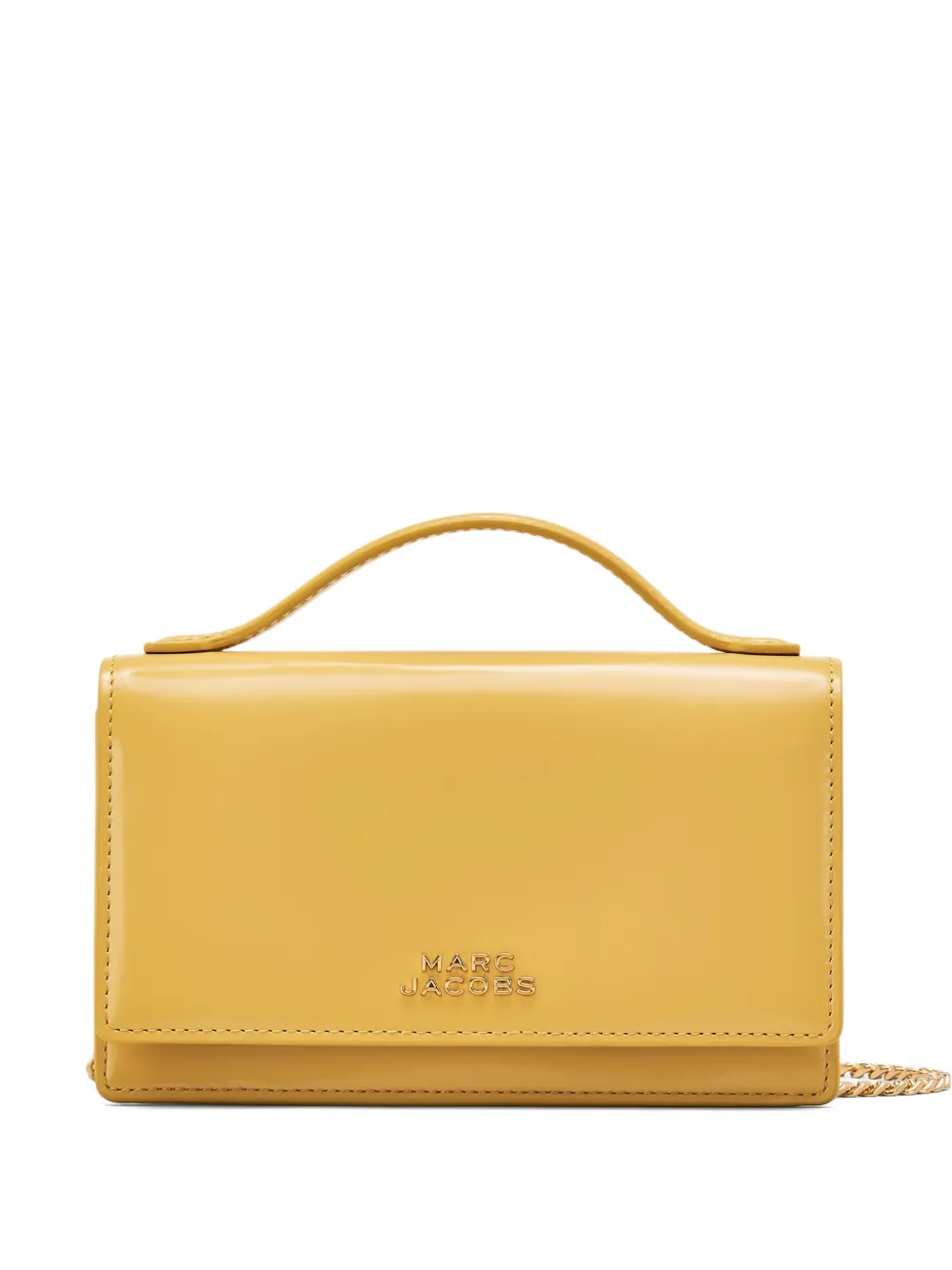 Marc Jacobs Borsa mini con specchio a fiore - Giallo