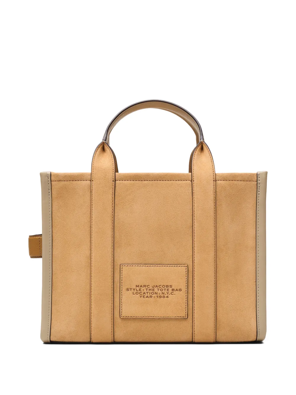 Marc Jacobs The Medium shopper met logodetail Beige