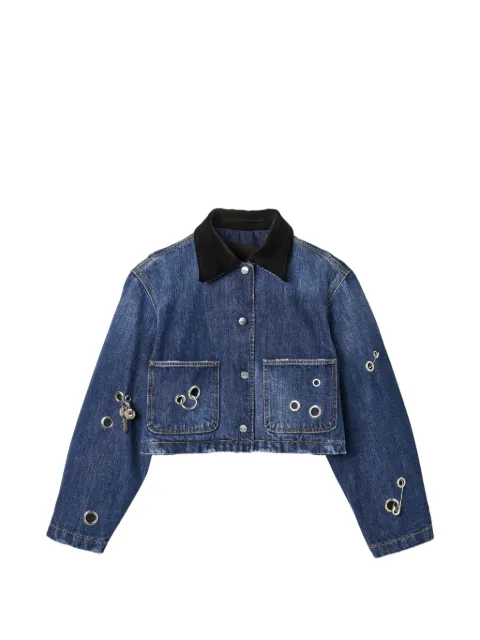 Marc Jacobs veste à détail d'œillets