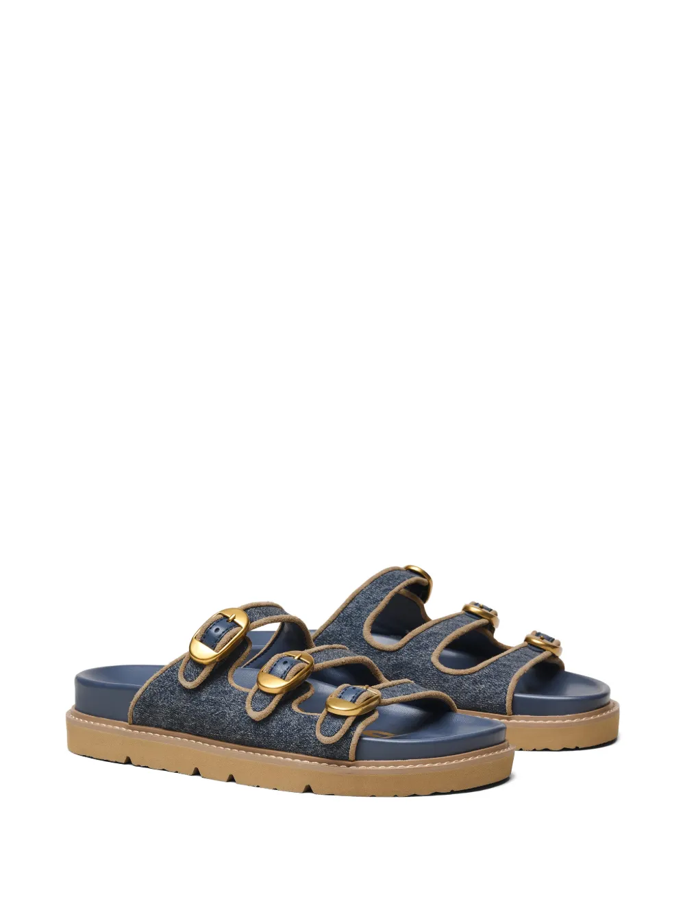 Marc Jacobs The Kiki sandalen met gespdetail Blauw