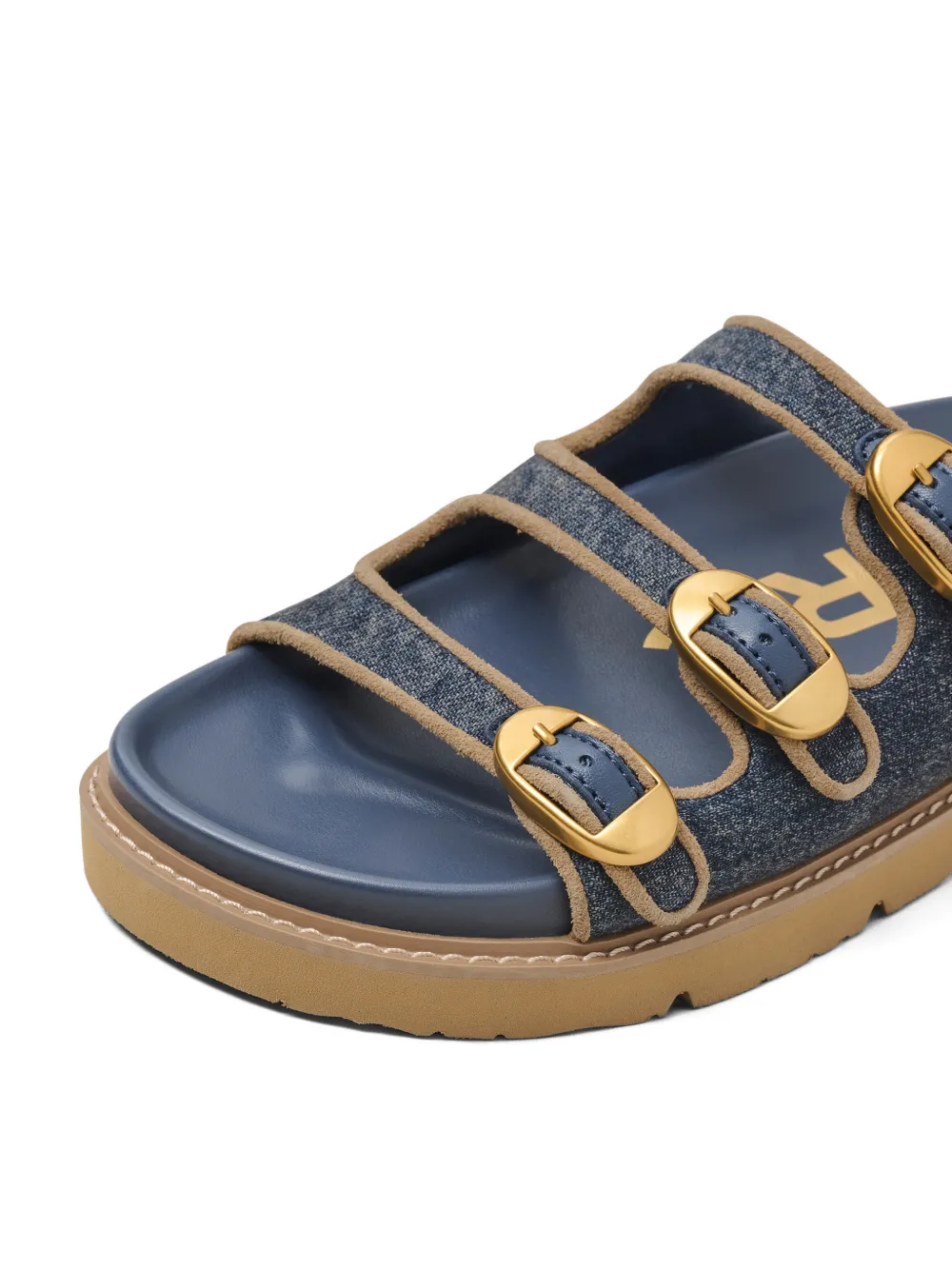 Marc Jacobs The Kiki sandalen met gespdetail Blauw