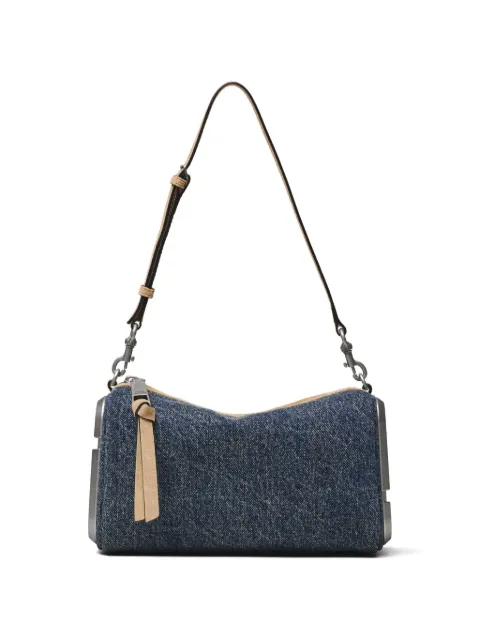 Marc Jacobs The Snapshot denim suede shoulder bag