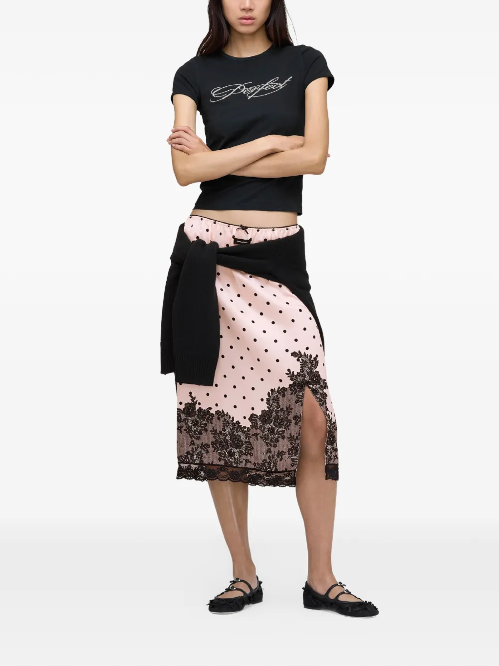  Marc Jacobs Embellished T-shirt - Black 