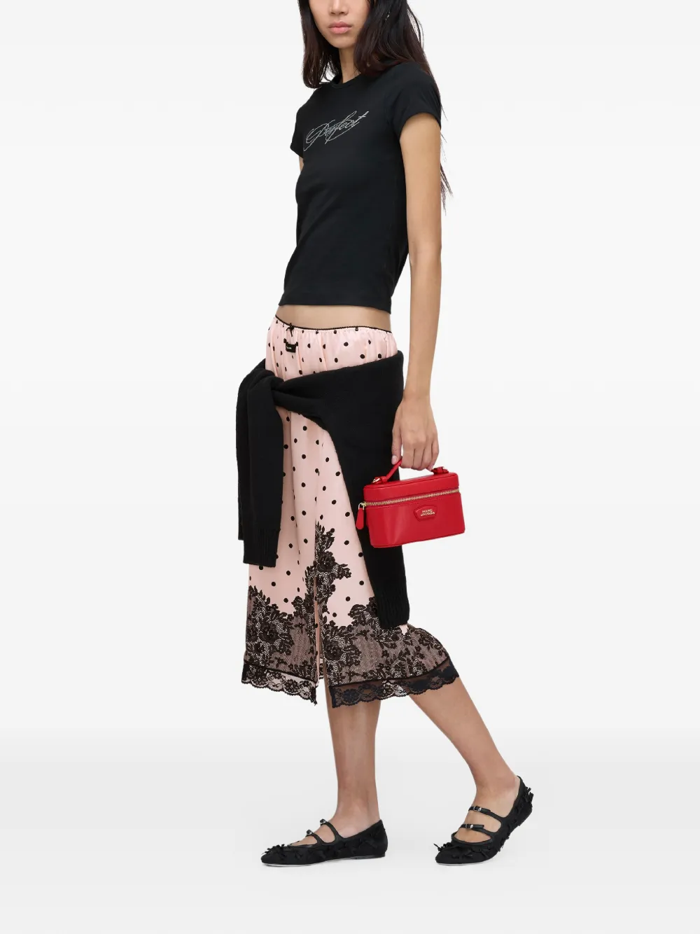  Marc Jacobs Embellished T-shirt - Black 
