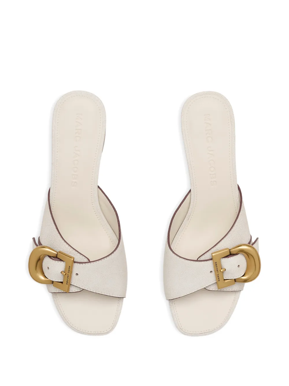 Marc Jacobs Sandalen met gesp Beige