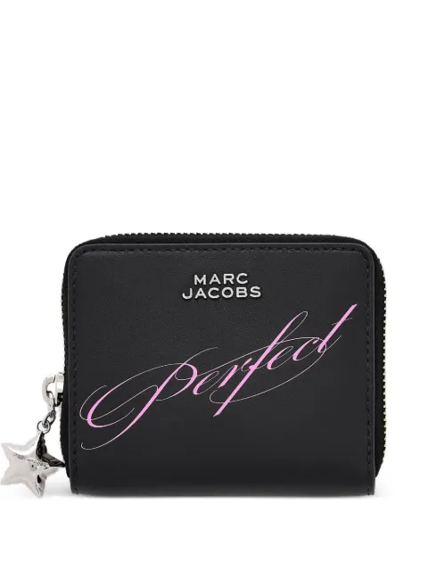 Marc Jacobs logo-star leather wallet