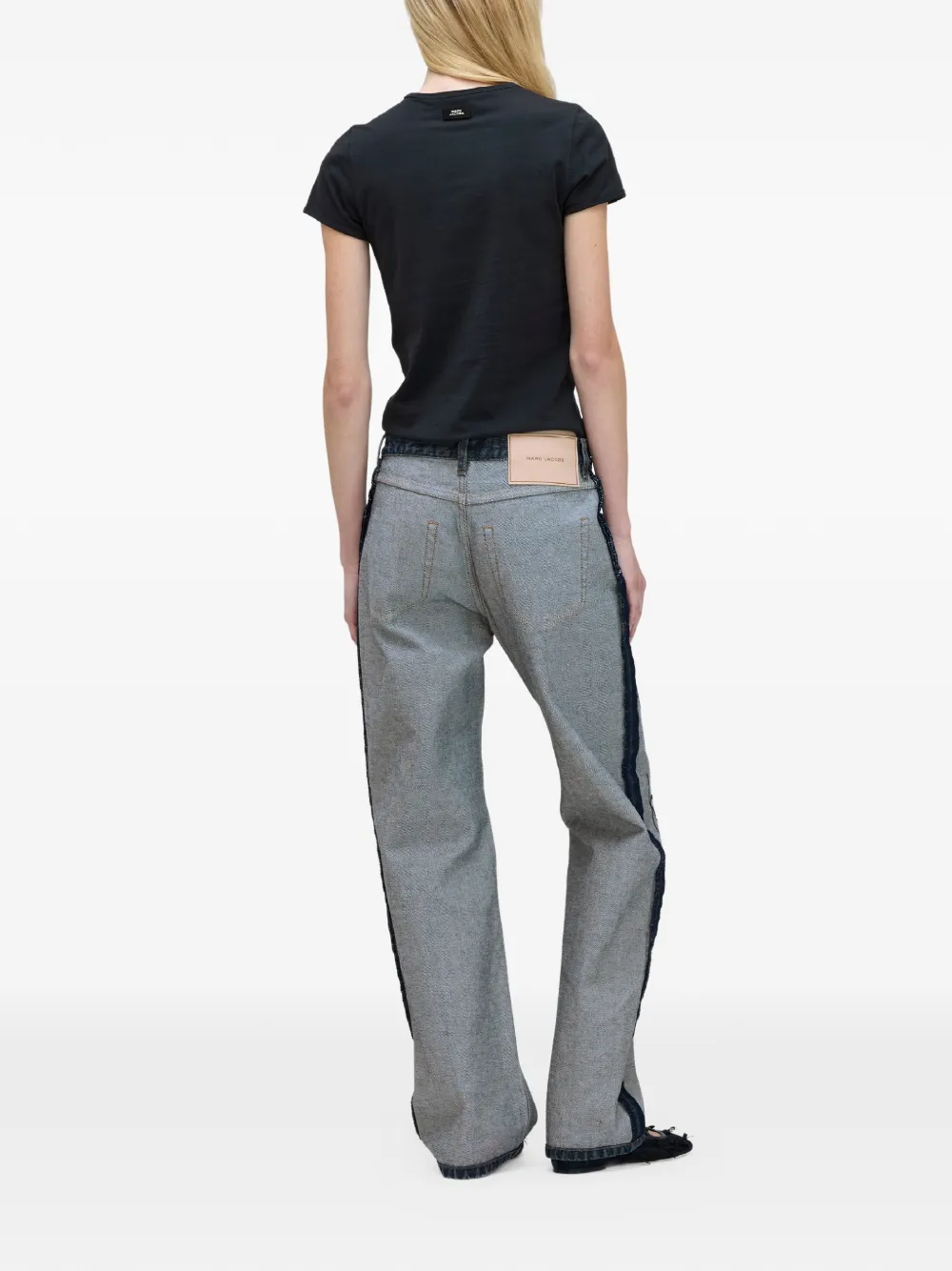  Marc Jacobs Jeans Perfect Imperfect A Righe - Grigio 