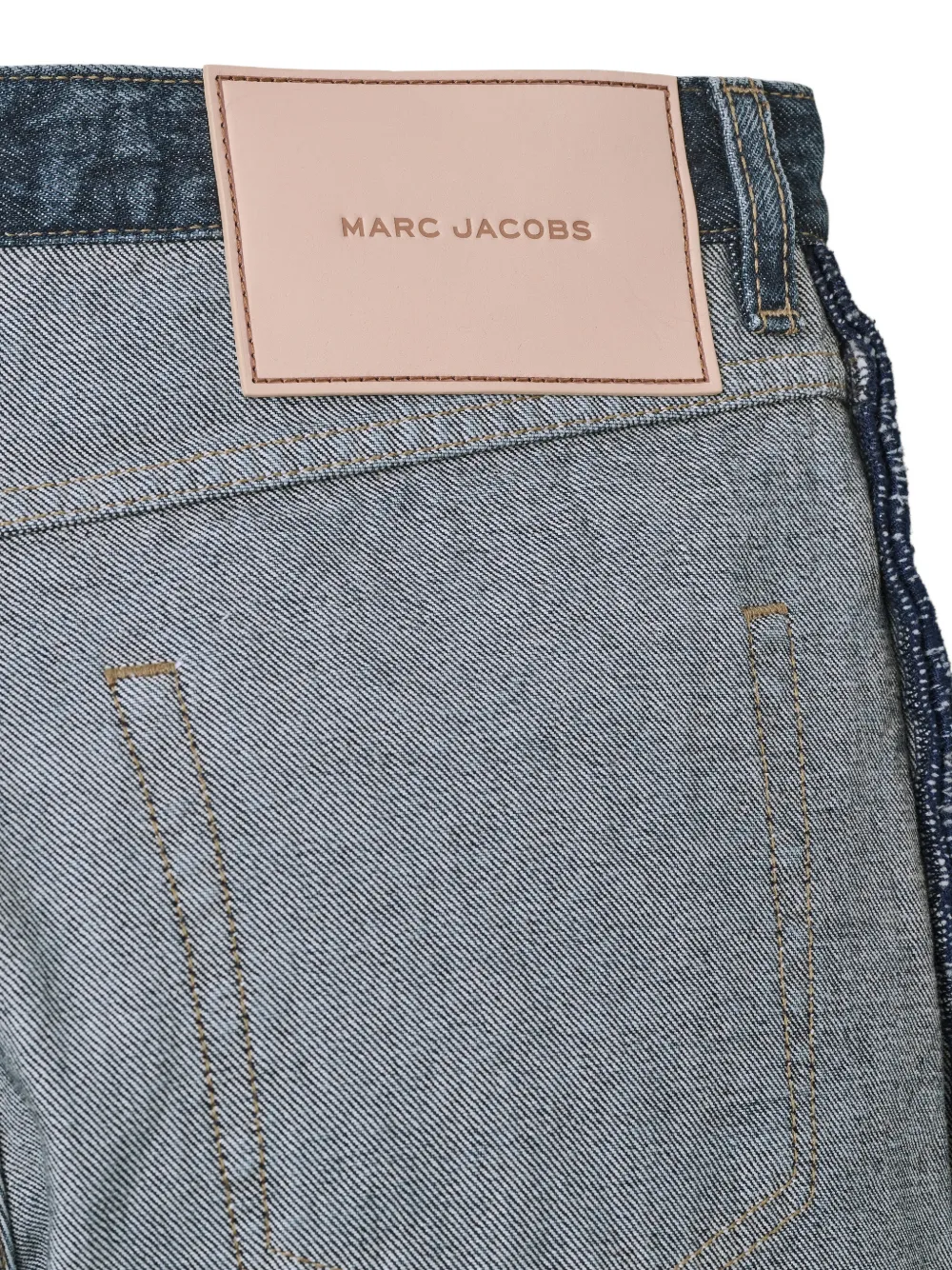 Marc Jacobs Perfect Imperfect gestreepte jeans Grijs