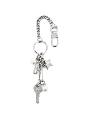 MARC JACOBS ザ トリンケット チャーム チェーン Marc Jacobs ザ トリンケット クラスター バッグチャーム | シルバー