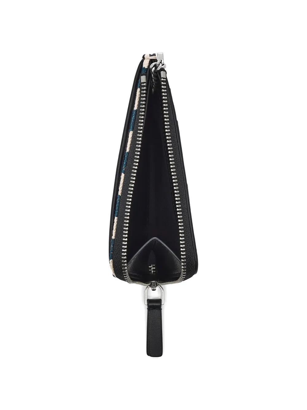  Marc Jacobs Stripe Top Zip-wallet - Blue 