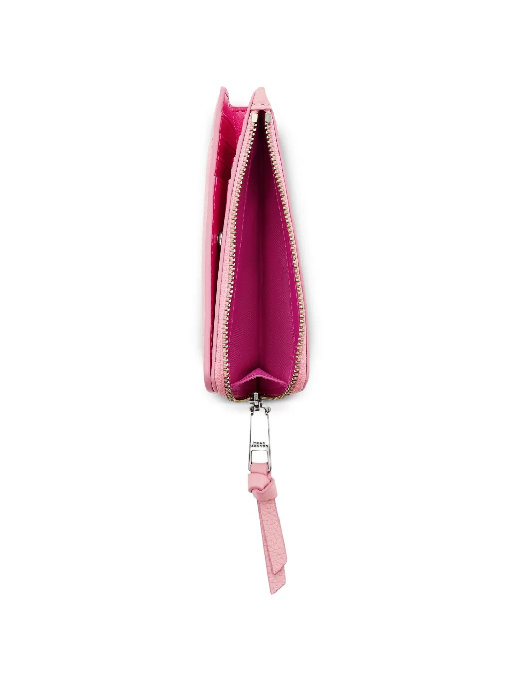  Marc Jacobs Leather Zip Wallet - Pink 
