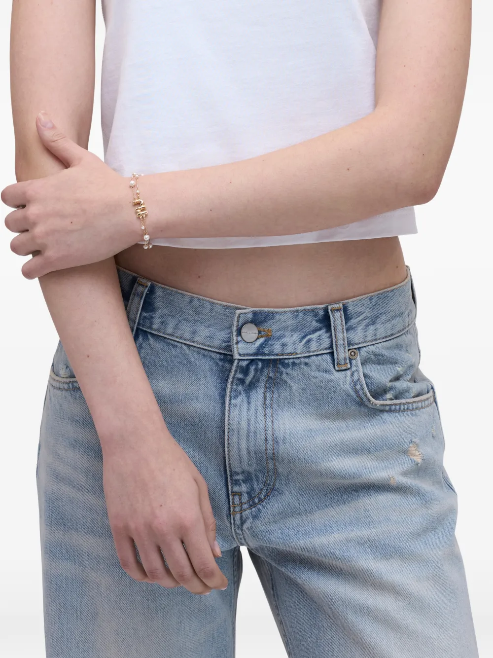  Marc Jacobs The Beaded Balloon Bracelet - Gold 