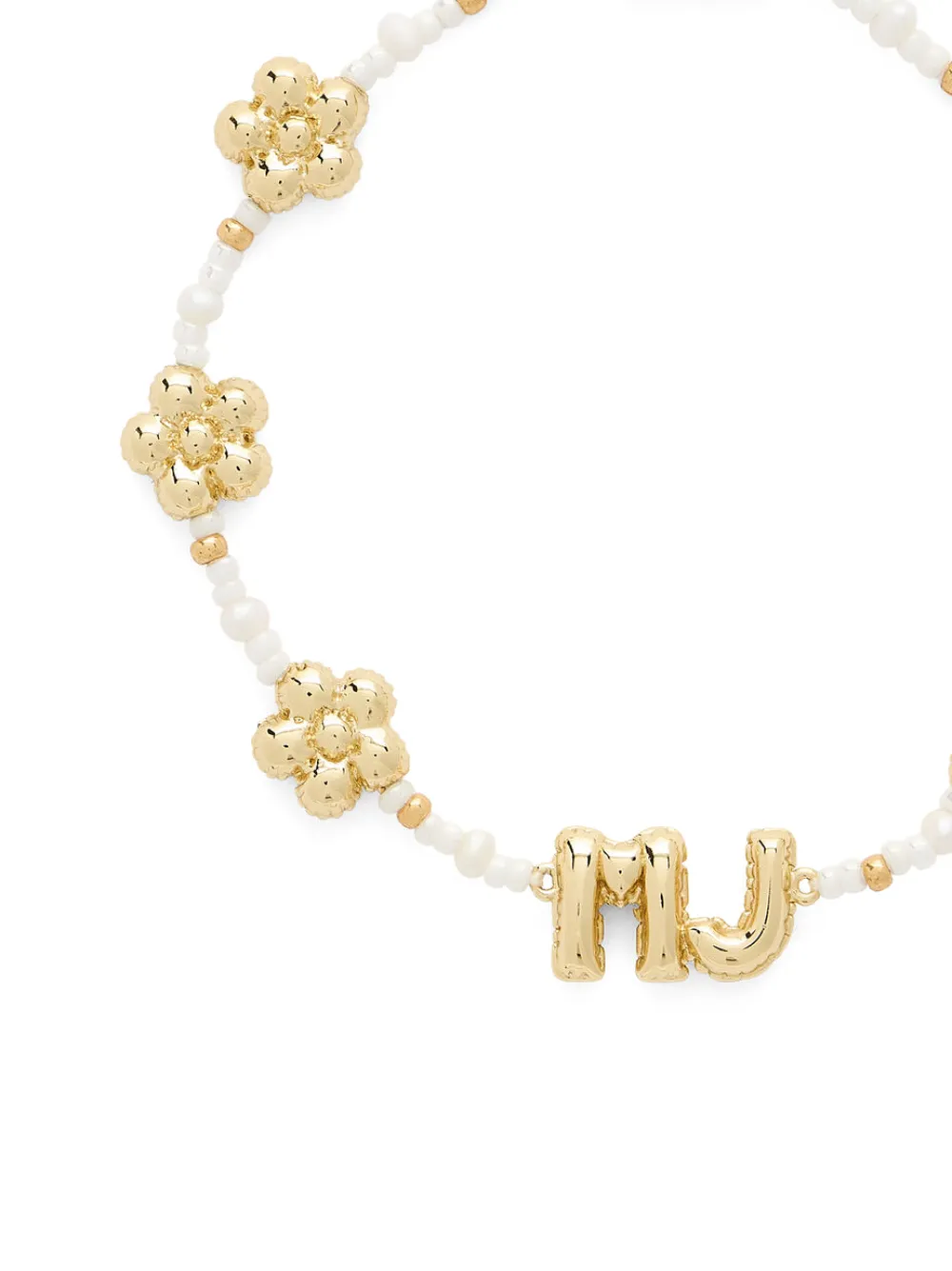  Marc Jacobs Pulsera The Beaded Balloon - Dorado 